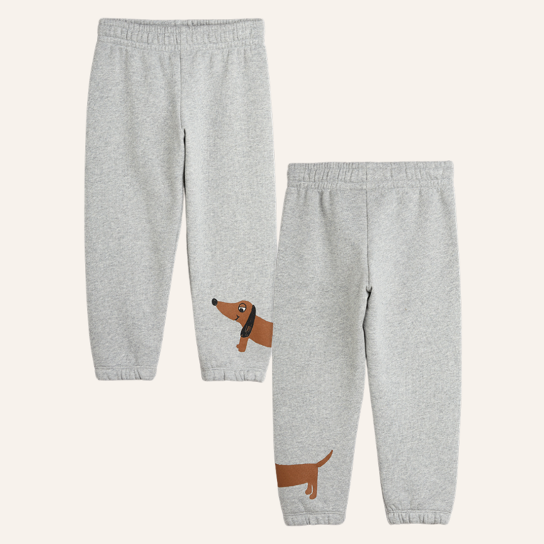 Mini Rodini Dog sp sweatpants - Grey