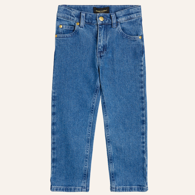 Mini Rodini Straight denim jeans - Blue