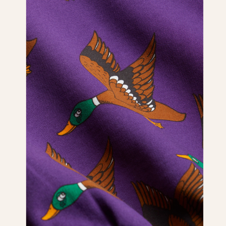 Mini Rodini Ducks sweatshirt - Purple