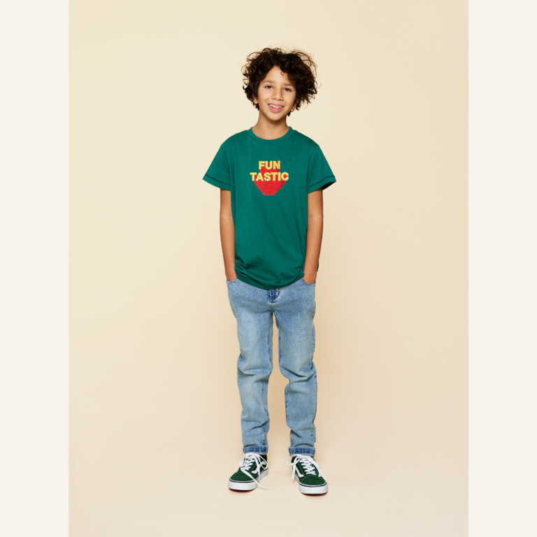 A MONDAY  in Copenhagen Funtastic t-shirt - Antique green