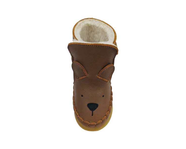 Donsje Amsterdam Dubu Classic Shoes Bear - Cognac
