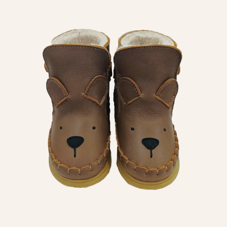 Donsje Amsterdam Dubu Classic Shoes Bear - Cognac
