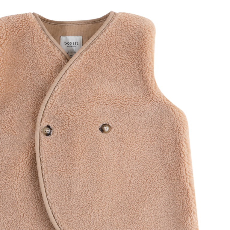 Donsje Amsterdam Monty Gilet - Light Coral