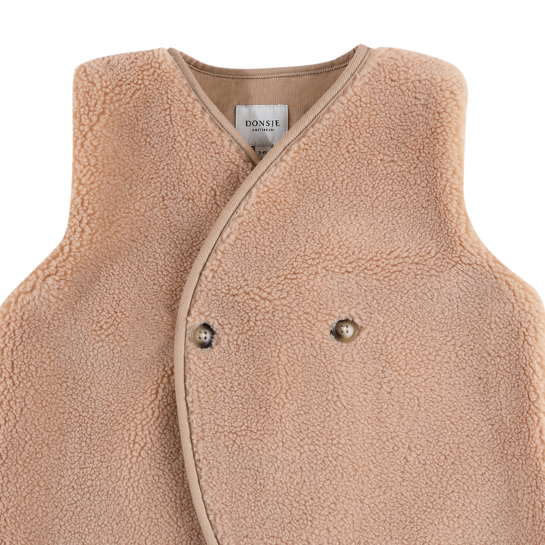 Donsje Amsterdam Monty Gilet - Light Coral