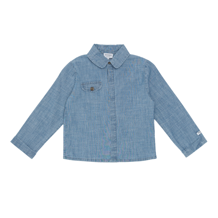 Donsje Amsterdam Palo Shirt - Sky Blue