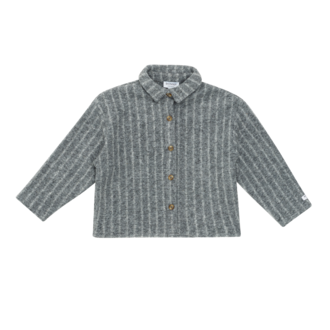 Donsje Amsterdam Temelo Overshirt - Cloudy Grey Melange Donsje Amsterdam Temelo Overshirt - Cloudy Grey Melange