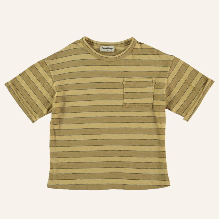 Tocoto Vintage Striped printed t-shirt - Yellow