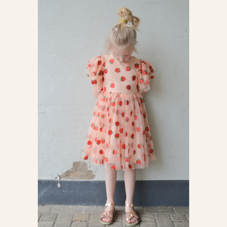 Daily Brat Daily Brat - Love berry much tulle dress