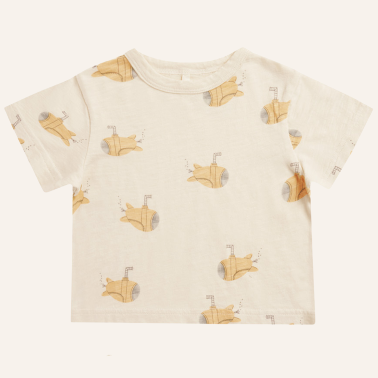 Rylee + Cru Jersey t-shirt submarine - Natural