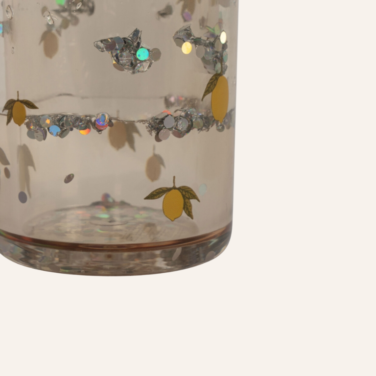 Konges Sløjd Glitter cup - Lemon