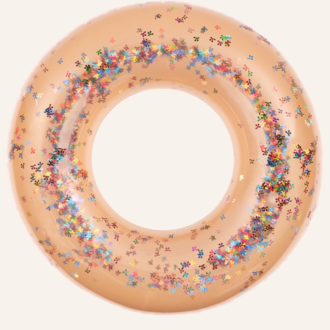 Konges Sløjd Junior Swim Ring Transparent - Multi Cherry Blush Transparent