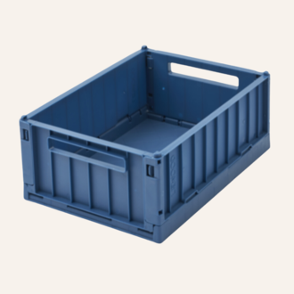 Liewood Weston Storage Box S - Indigo Blue