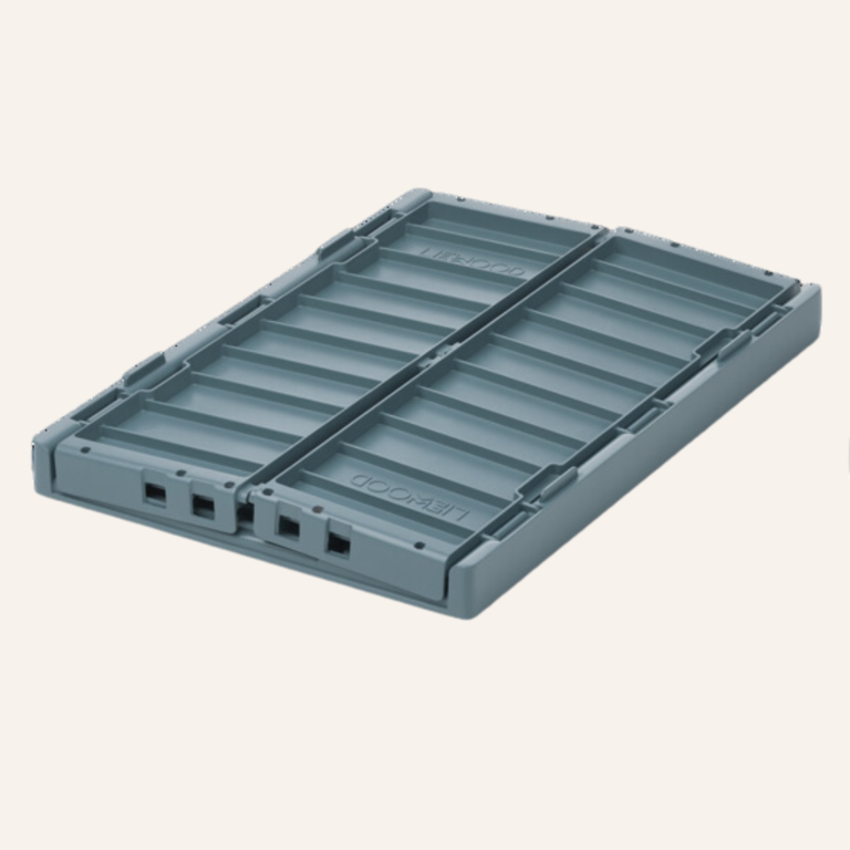 Liewood Weston Storage Box M - Whale Blue