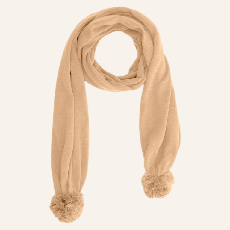 Yuki Yuki knitted scarf - Oat