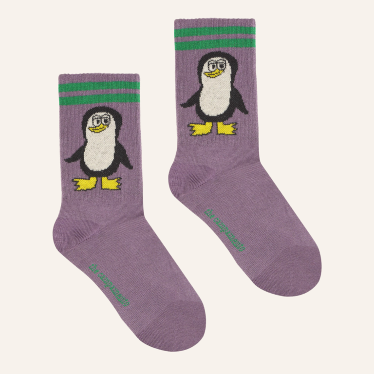 The Campamento Penguin kids socks