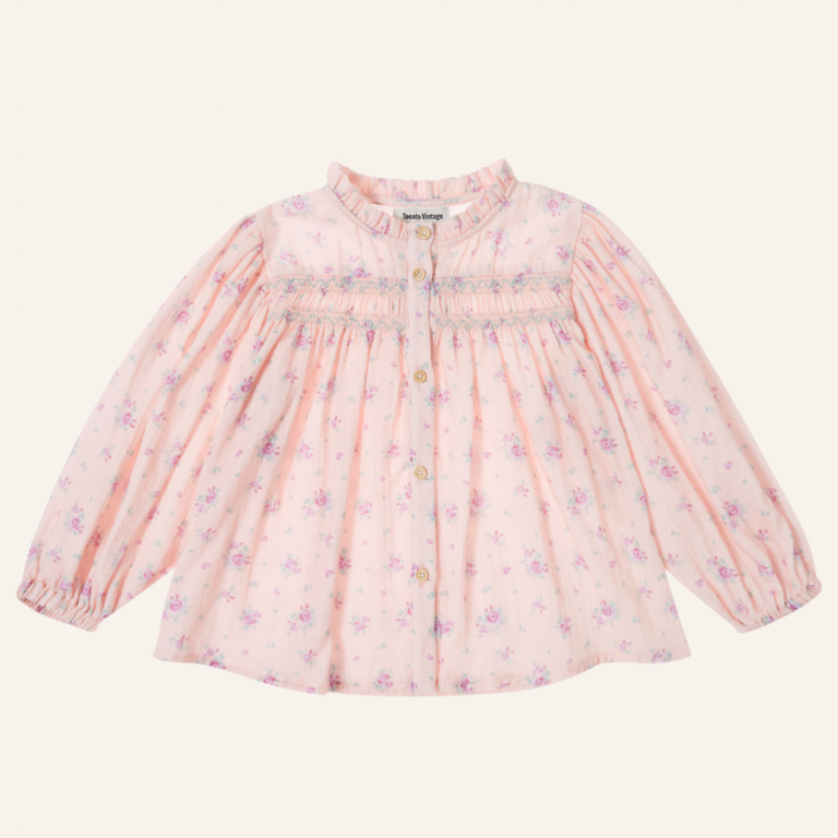 Tocoto Vintage Tocoto Vintage Blouse Flower print - Pink