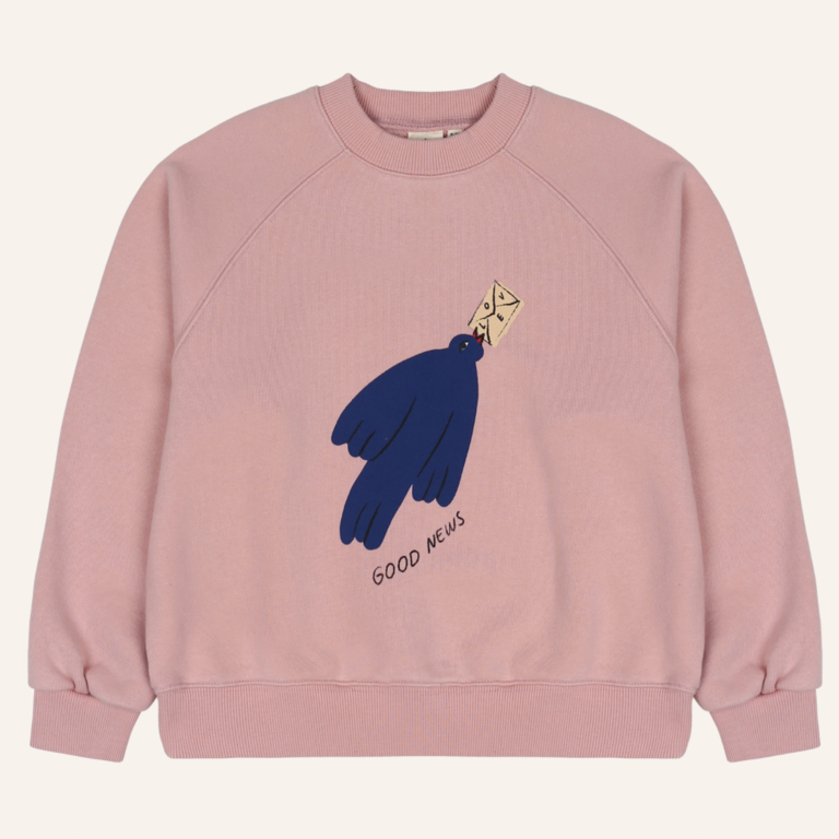 Jelly Mallow Jelly Mallow Bird sweatshirt - Pink