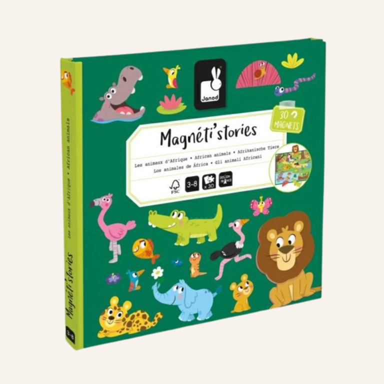 Janod Janod Magneti Stories - Afrikaanse dieren