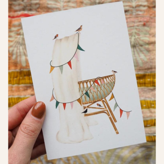 Getekend door Zusje Getekend door Zusje - Welkom Lief Kleintje Wieg