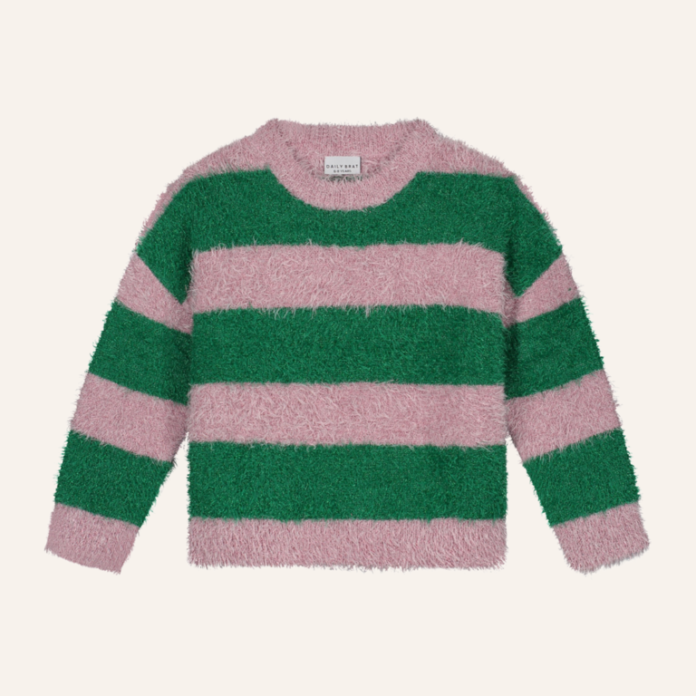 Daily Brat Twinkle Striped Sweater - Glitterdust