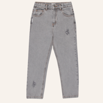 Petit Blush Petit Blush Baggy fit jeans - Washed light grey Petit Blush Petit Blush Baggy fit jeans - Washed light grey