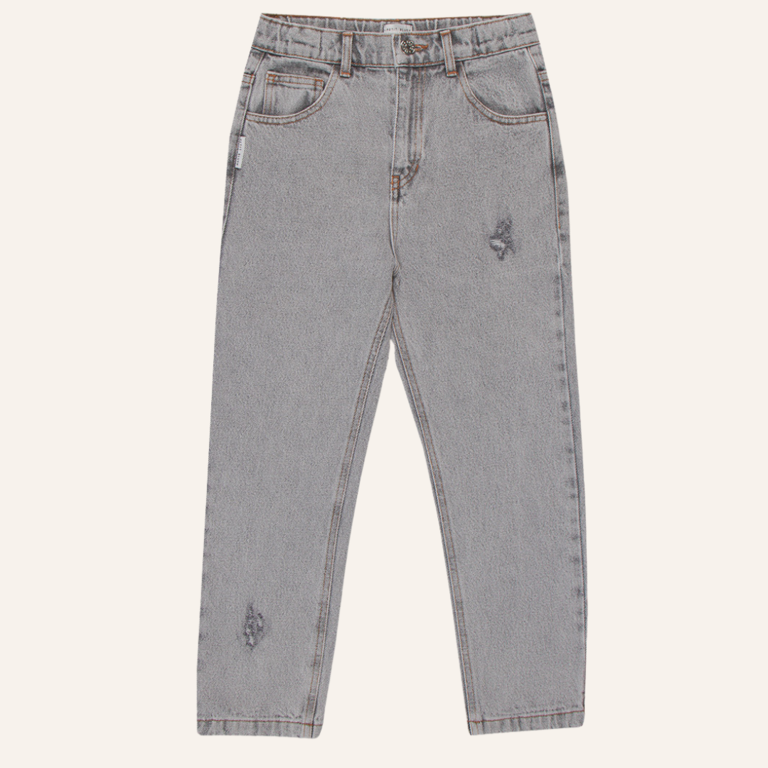 Petit Blush Petit Blush Baggy fit jeans - Washed light grey