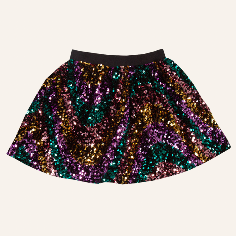 Petit Blush Petit Blush Sequin skirt - Multi color