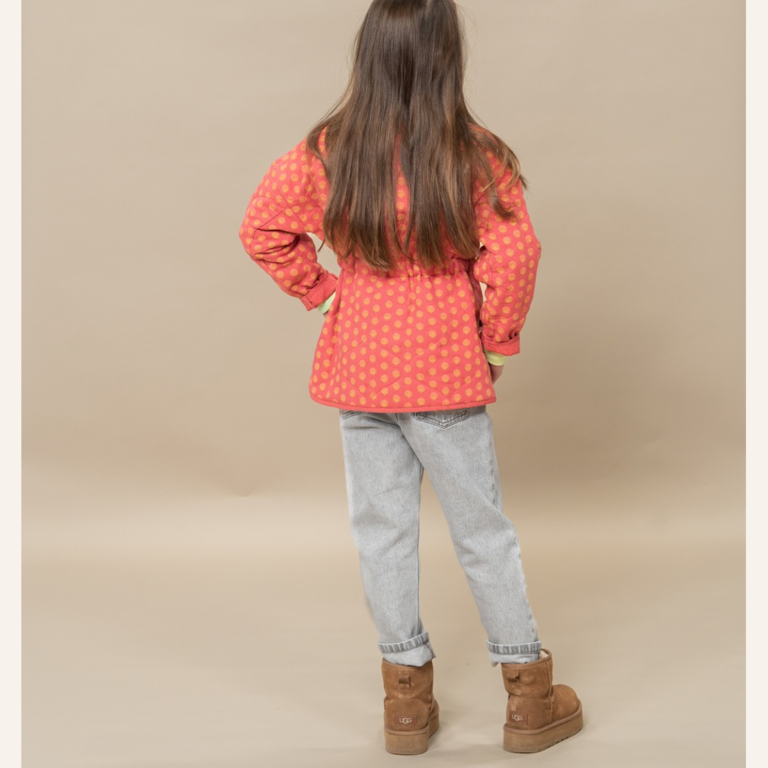 Petit Blush Petit Blush Aimee jacket  - Marigold flower