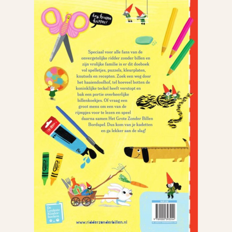 Ridder zonder billen - Doeboek