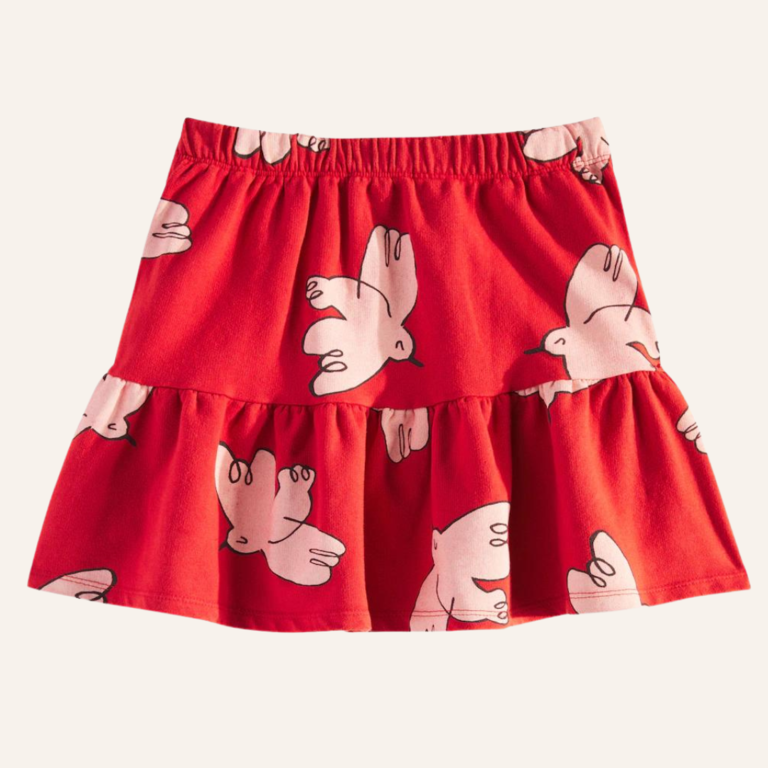 Bobo Choses Freedom Bird all over skirt