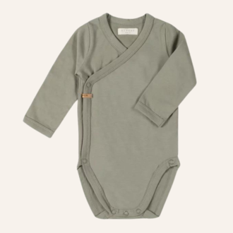 Nixnut Nixnut Newbie romper - Wild green