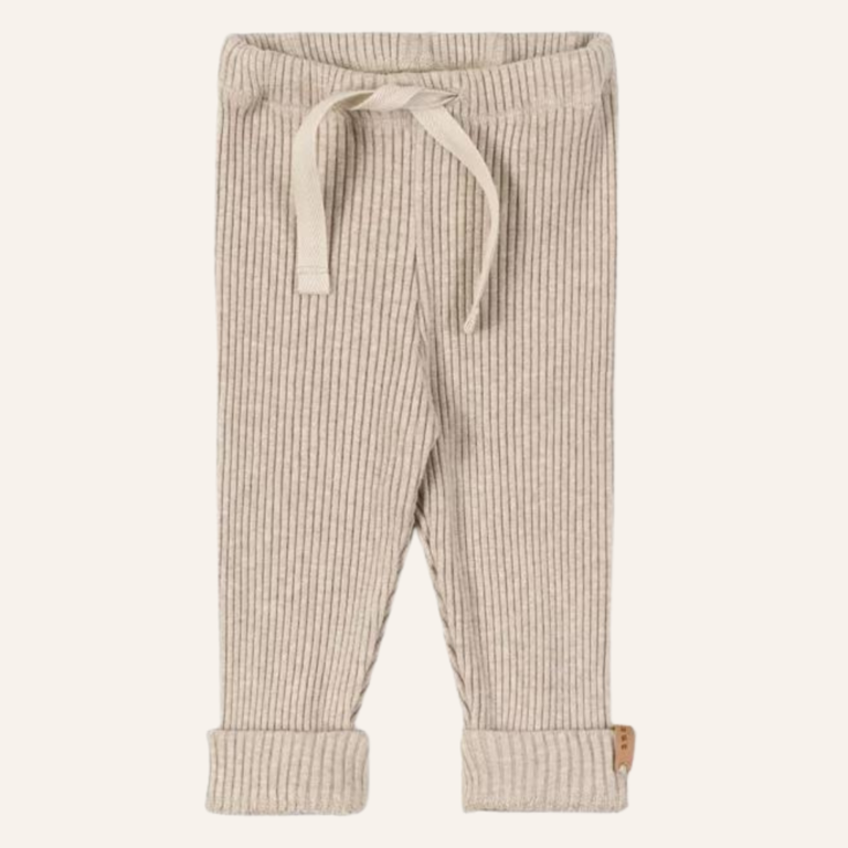 Nixnut Nixnut Rib legging - Beige