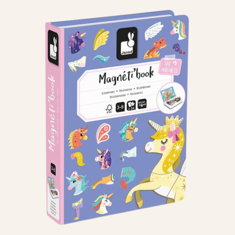 Janod Magnetibook - Unicorns