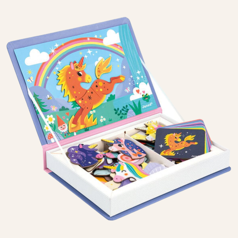 Janod Magnetibook - Unicorns