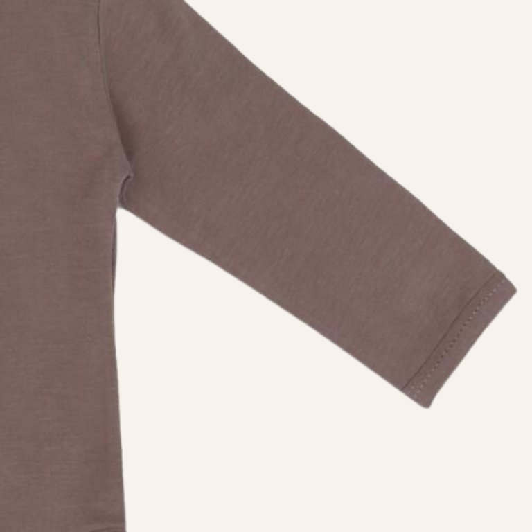 Phil&Phae Phil&Phae Cross-over body L/S - Heather