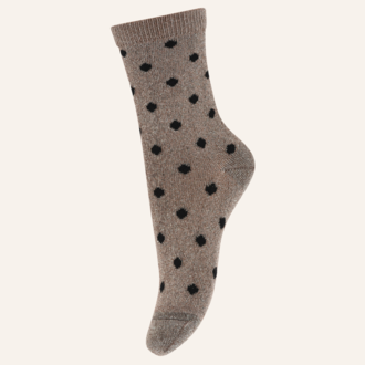 MP Denmark Irma glitter socks - Brown sienna MP Denmark Irma glitter socks - Brown sienna