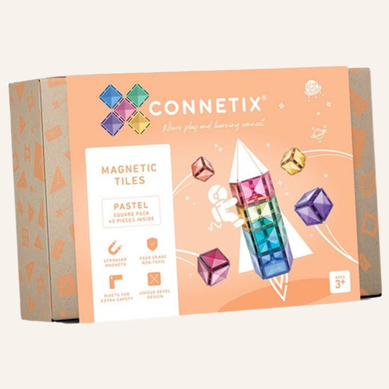 Connetix Connetix Pastel Square pack - 40 stuks