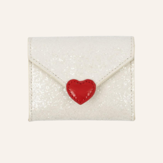 Konges Sløjd Love Letter Portemonee - Cream Glitter Konges Sløjd Love Letter Portemonee - Cream Glitter