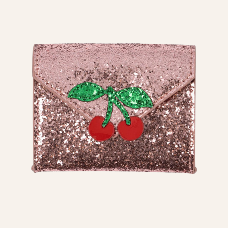 Konges Sløjd Love Letter Portemonee - Pink Glitter