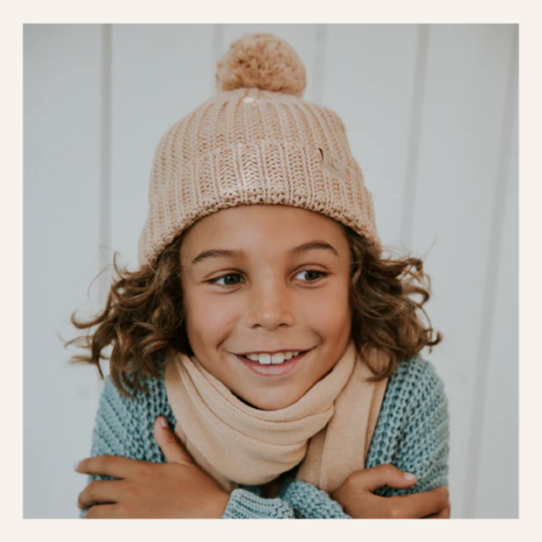 Yuki Yuki knitted scarf - Oat