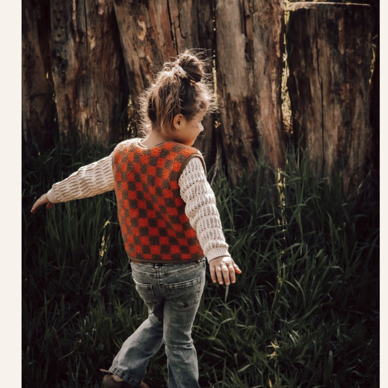 Alwero Bodywarmer Alpen junior - Coral Camello Ultra Light