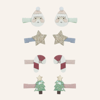 Mimi & Lula Mimi&lula Santa mini clips Mimi & Lula Mimi&lula Santa mini clips