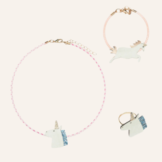 Mimi & Lula Mimi&Lula unicorn jewellery set