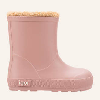 Igor Yogi Borreguito gevoerde regenlaars   - Rosa / Dusty Pink