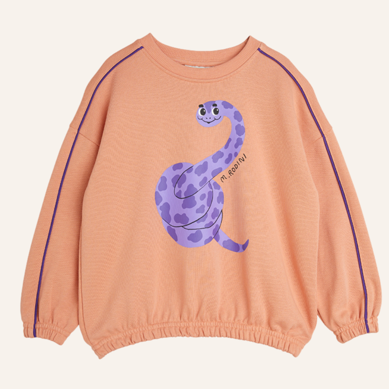 Mini Rodini Mini Rodini Snake SP sweatshirt - Pink