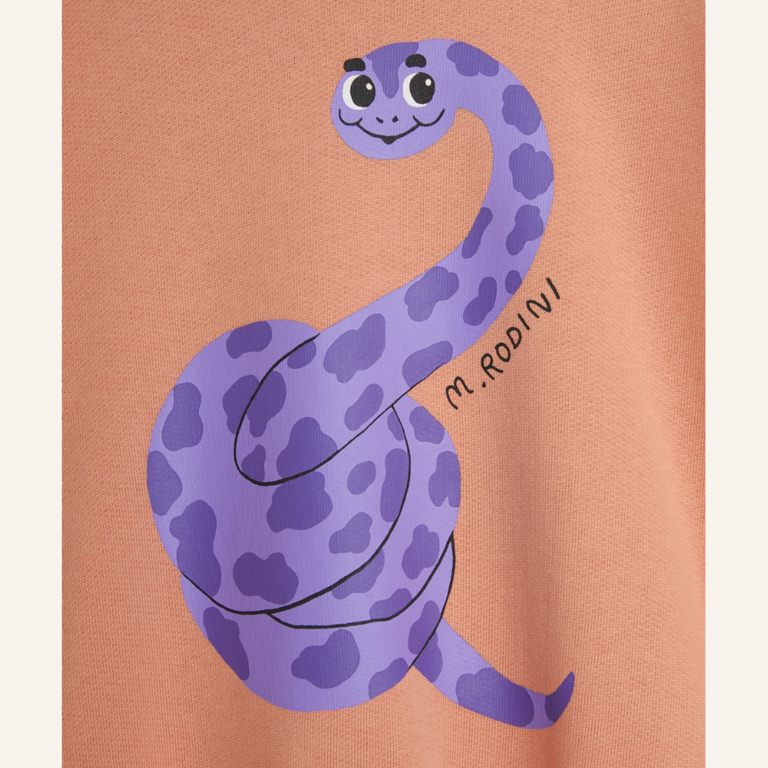 Mini Rodini Mini Rodini Snake SP sweatshirt - Pink