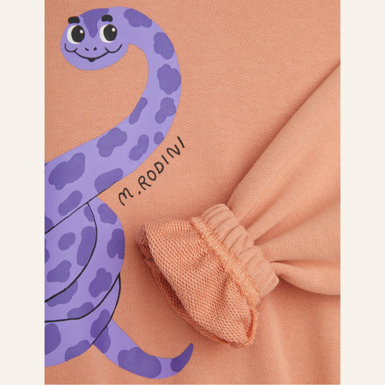 Mini Rodini Mini Rodini Snake SP sweatshirt - Pink