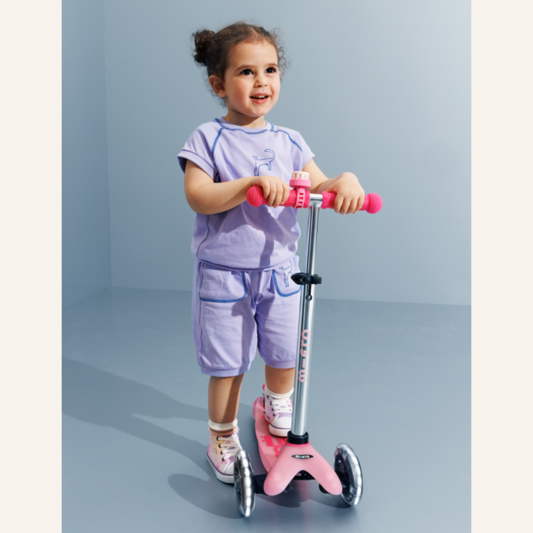 Micro Step Mini micro step Glow led plus Frosty roze