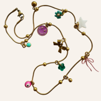 By Melo By Melo ketting met bedels