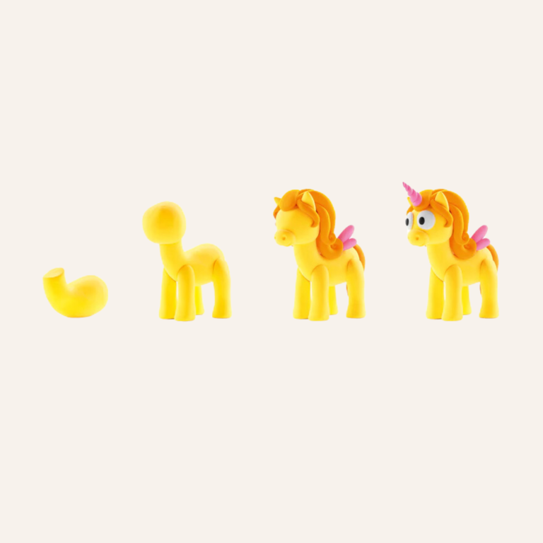 Hey clay Hey Clay - Rainbow Unicorn Sunny 3 cans